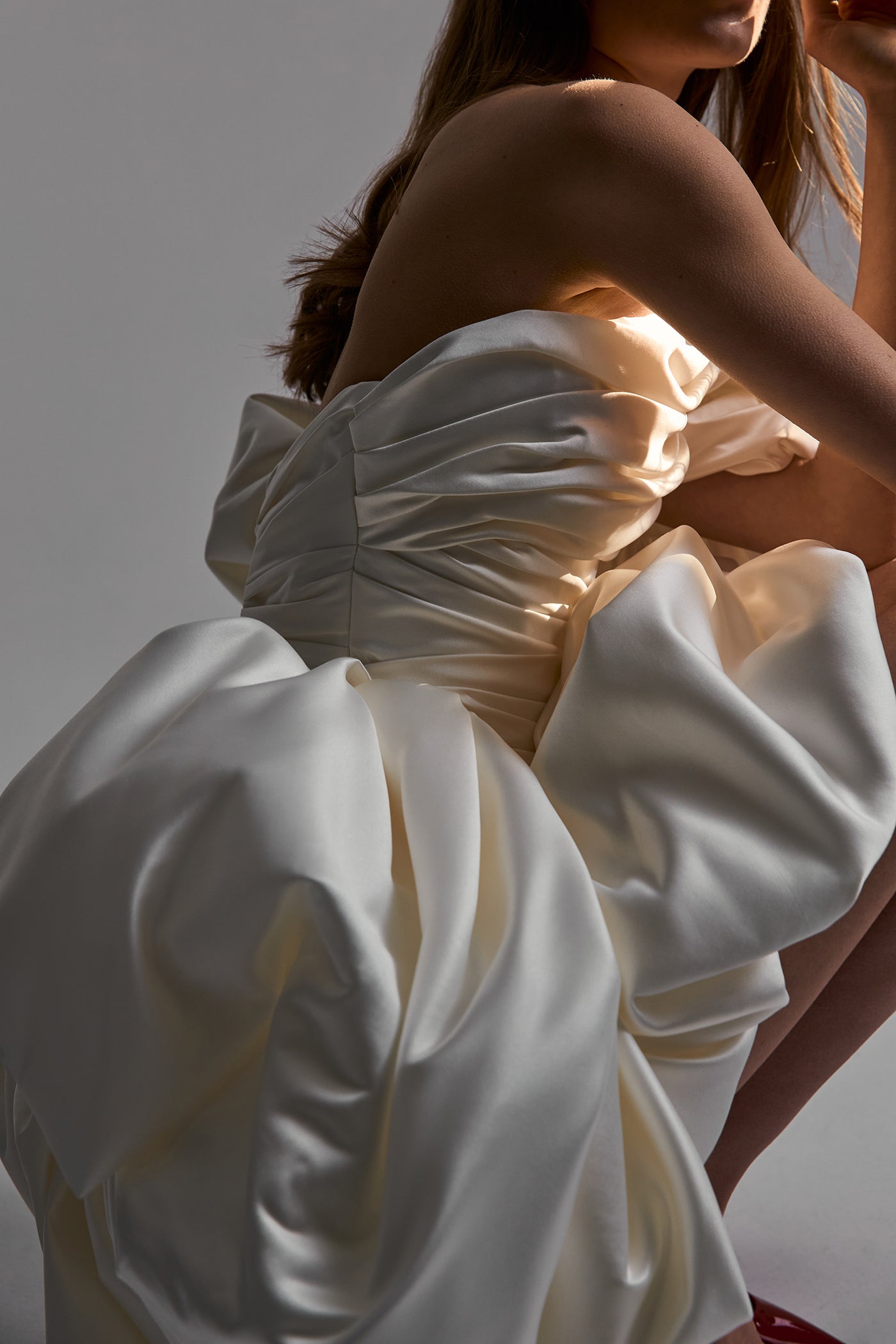 Bisou Dress mini in off white
