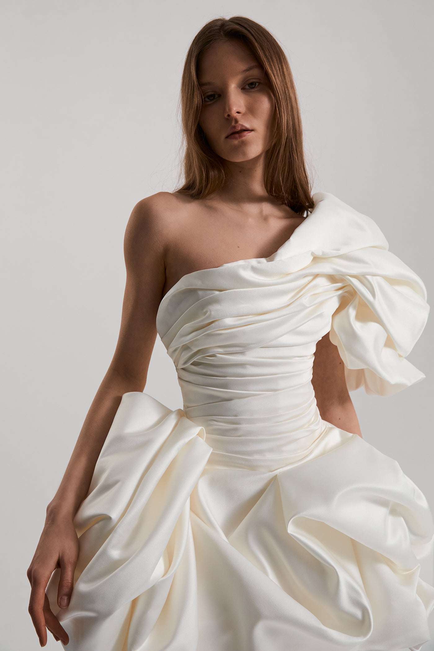 Bisou Dress mini in off white