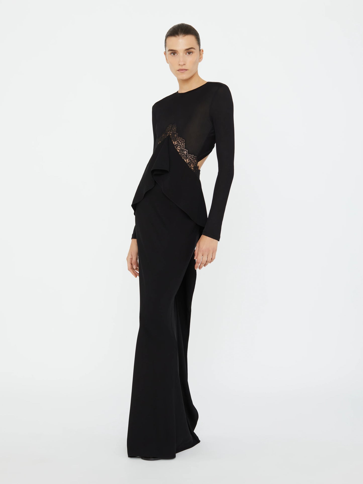 ENDREY DISCONNECT BACK COLUMN DRESS