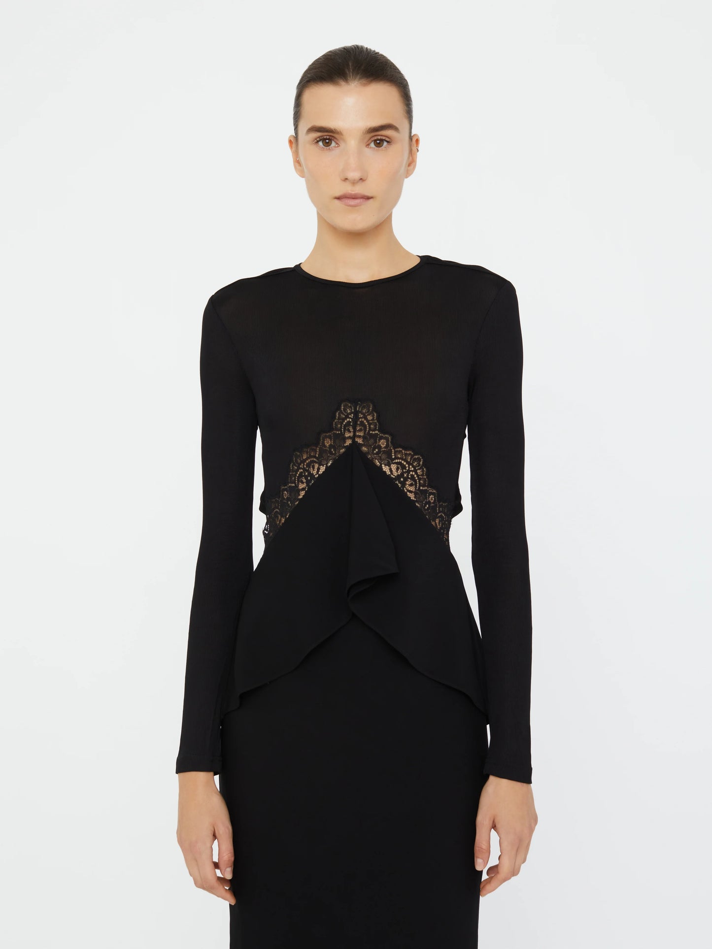 ENDREY DISCONNECT BACK COLUMN DRESS