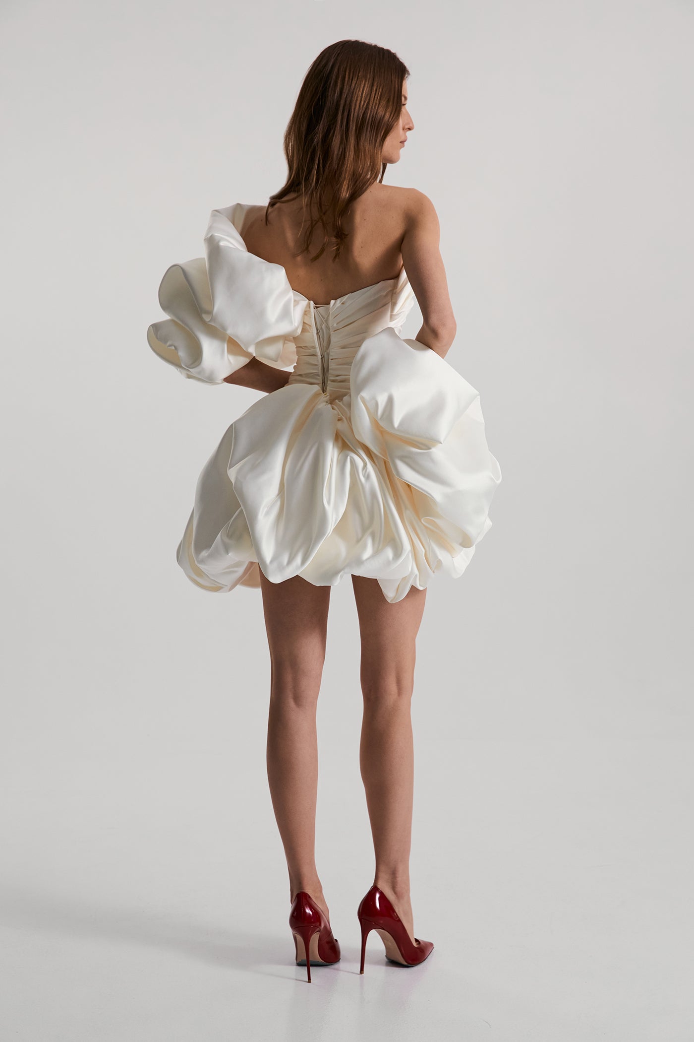 Bisou Dress mini in off white