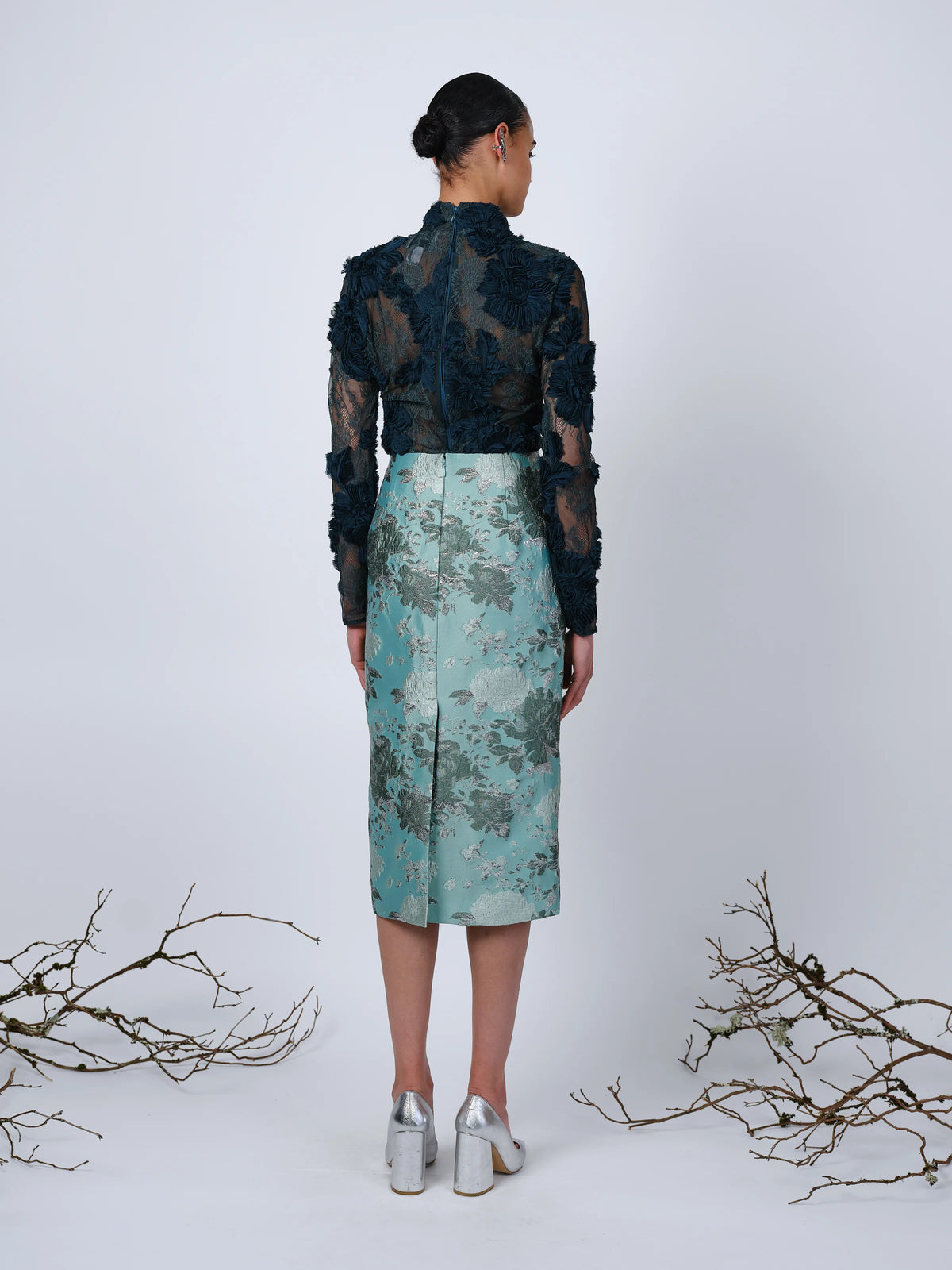 THE FREJA TOP IN TEAL