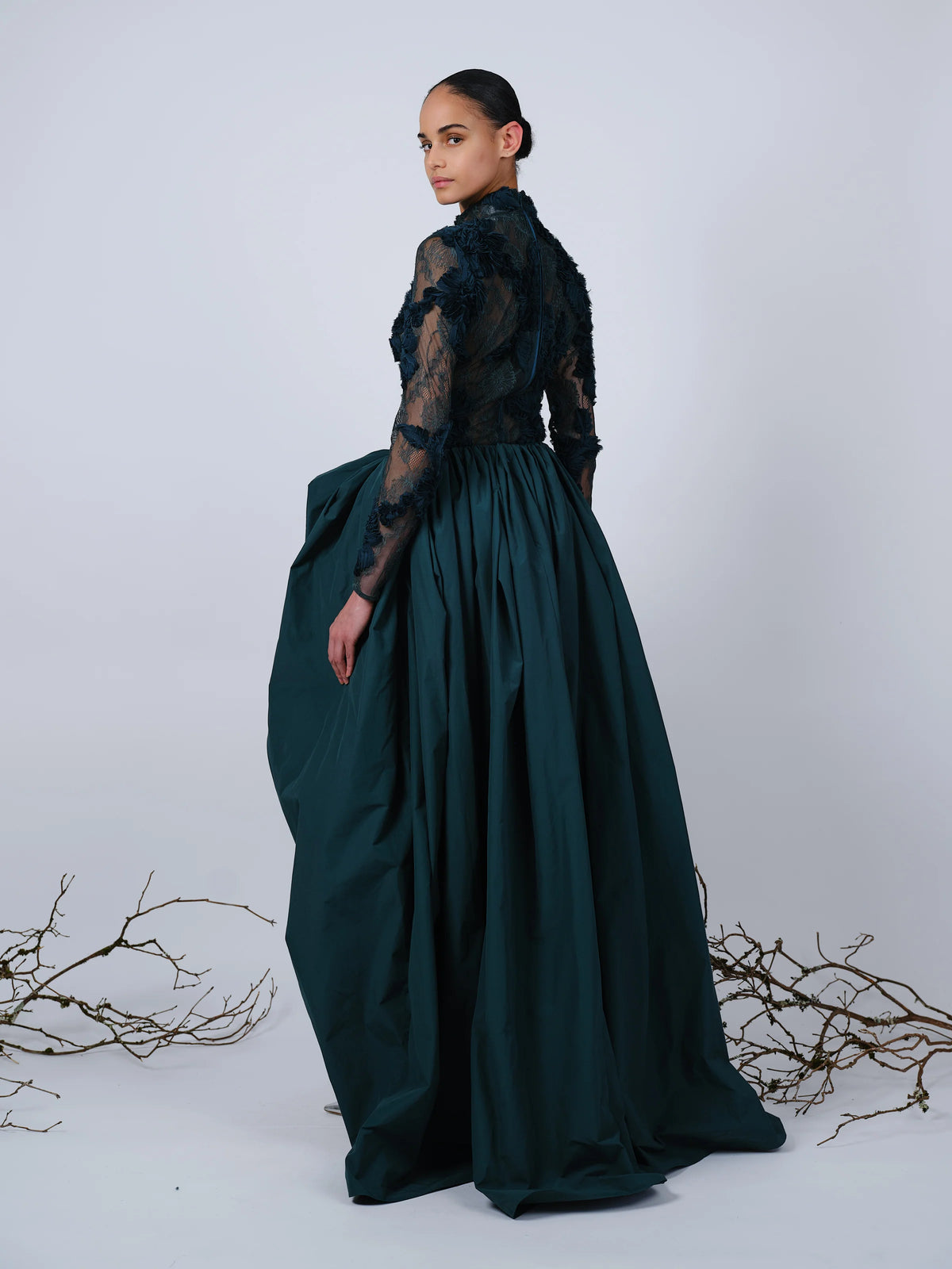 THE JAMI SKIRT IN TEAL
