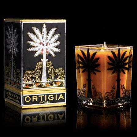 AMBRA NERA CANDLE LARGE SQUARE