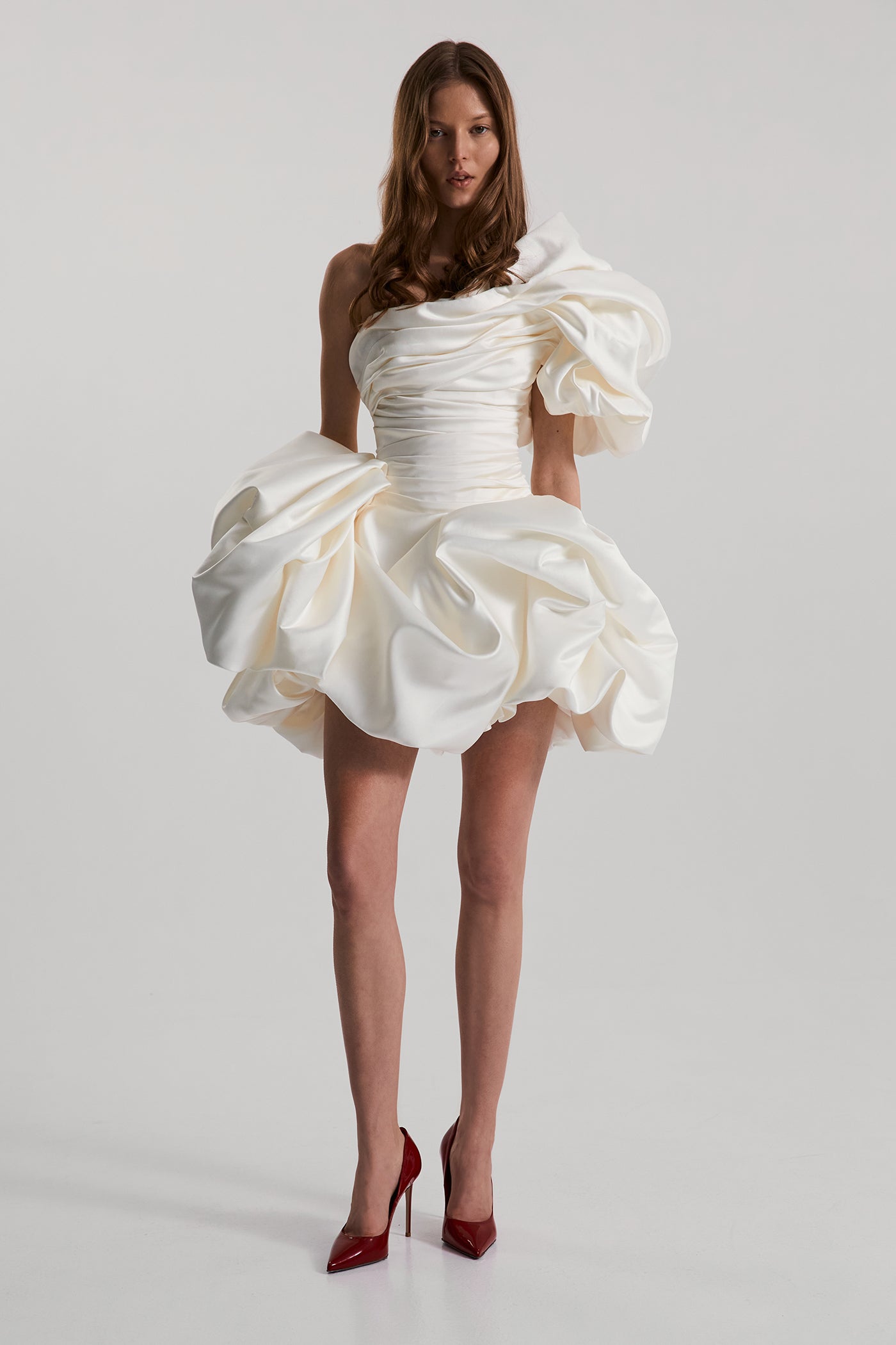 Bisou Dress mini in off white