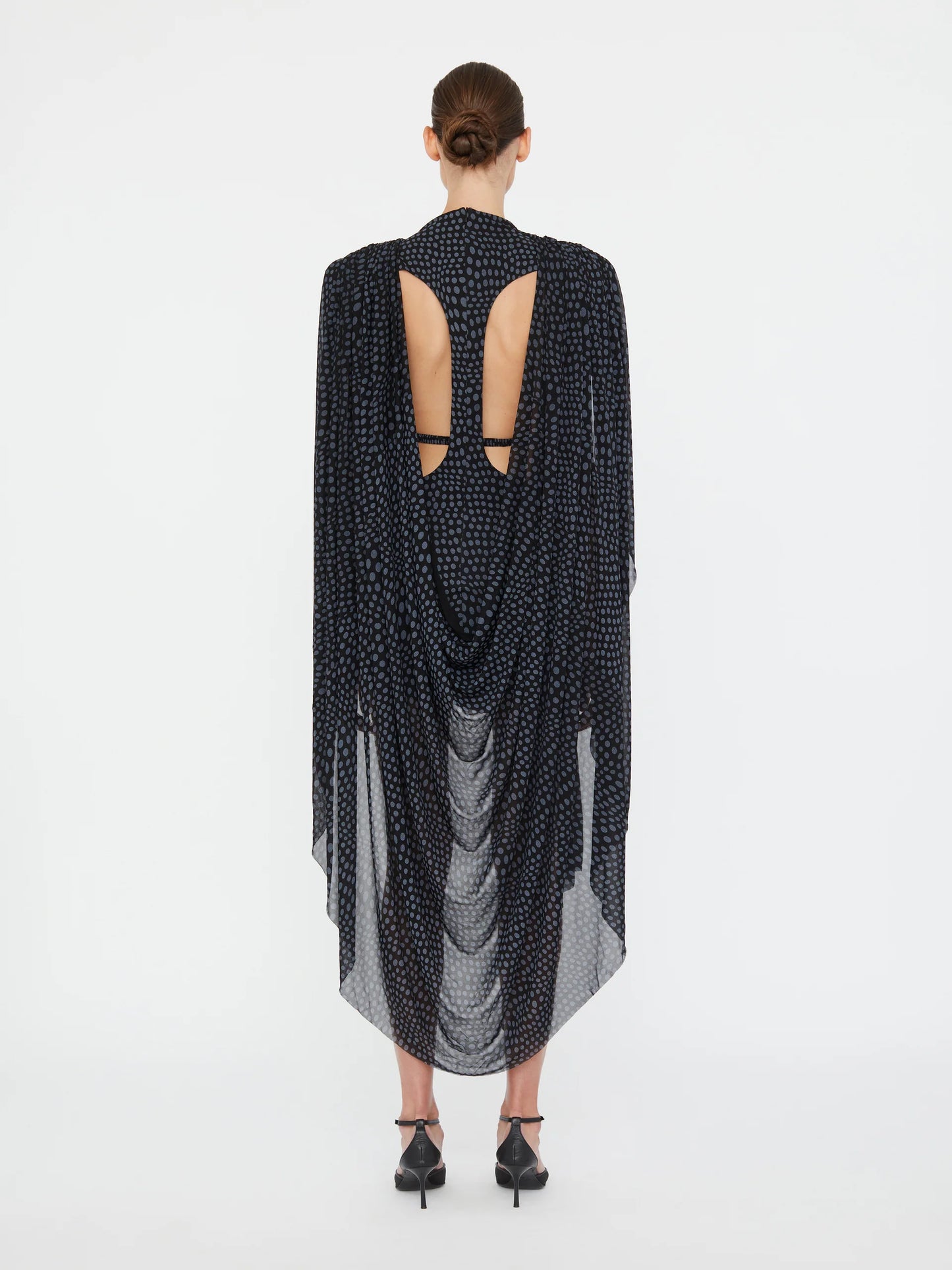 TORRENT DRAPED MINI DRESS