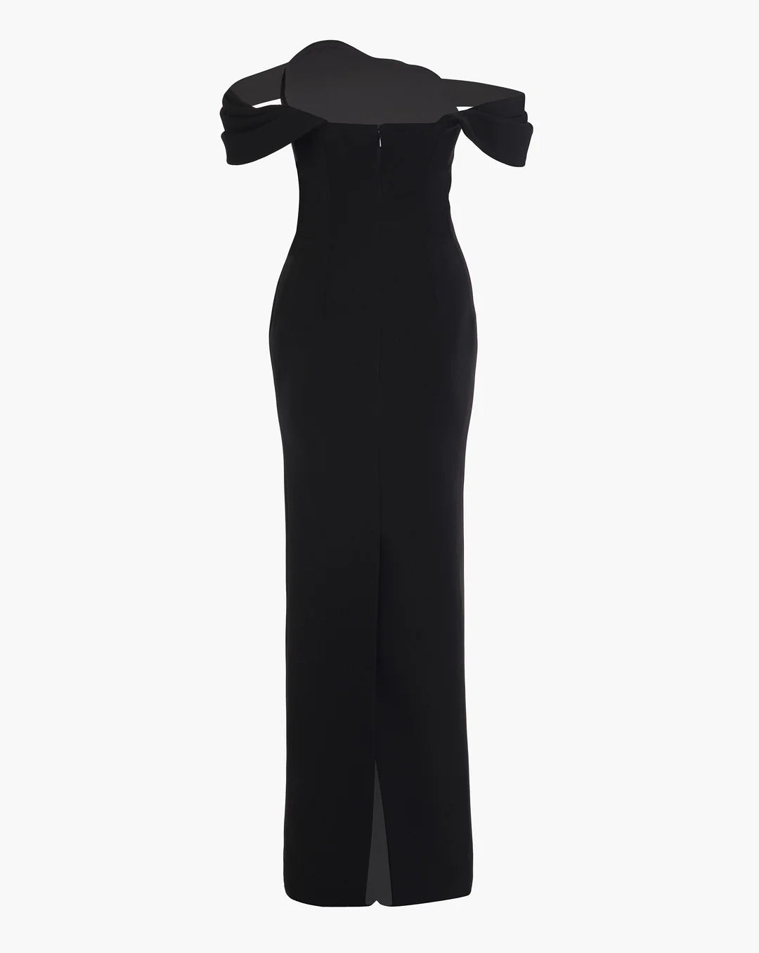 NOIR COLUMN GOWN