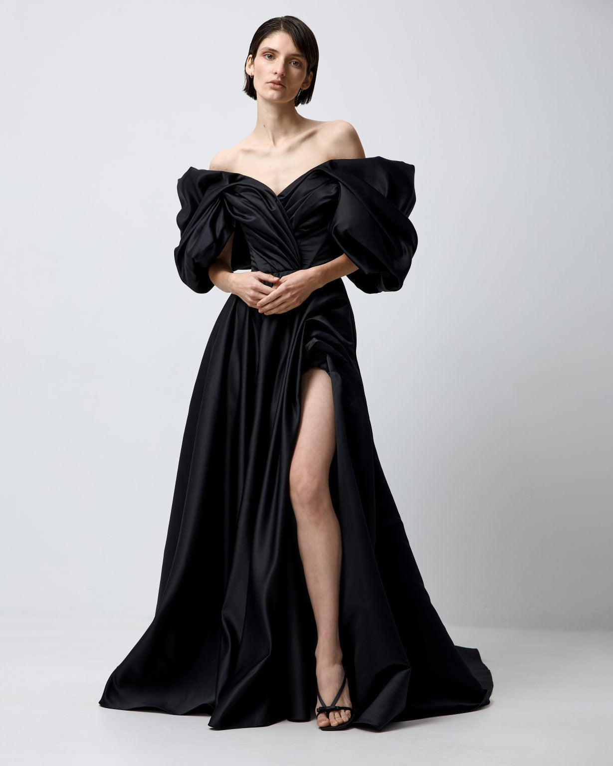 VOLUME SCULPTED DRESS