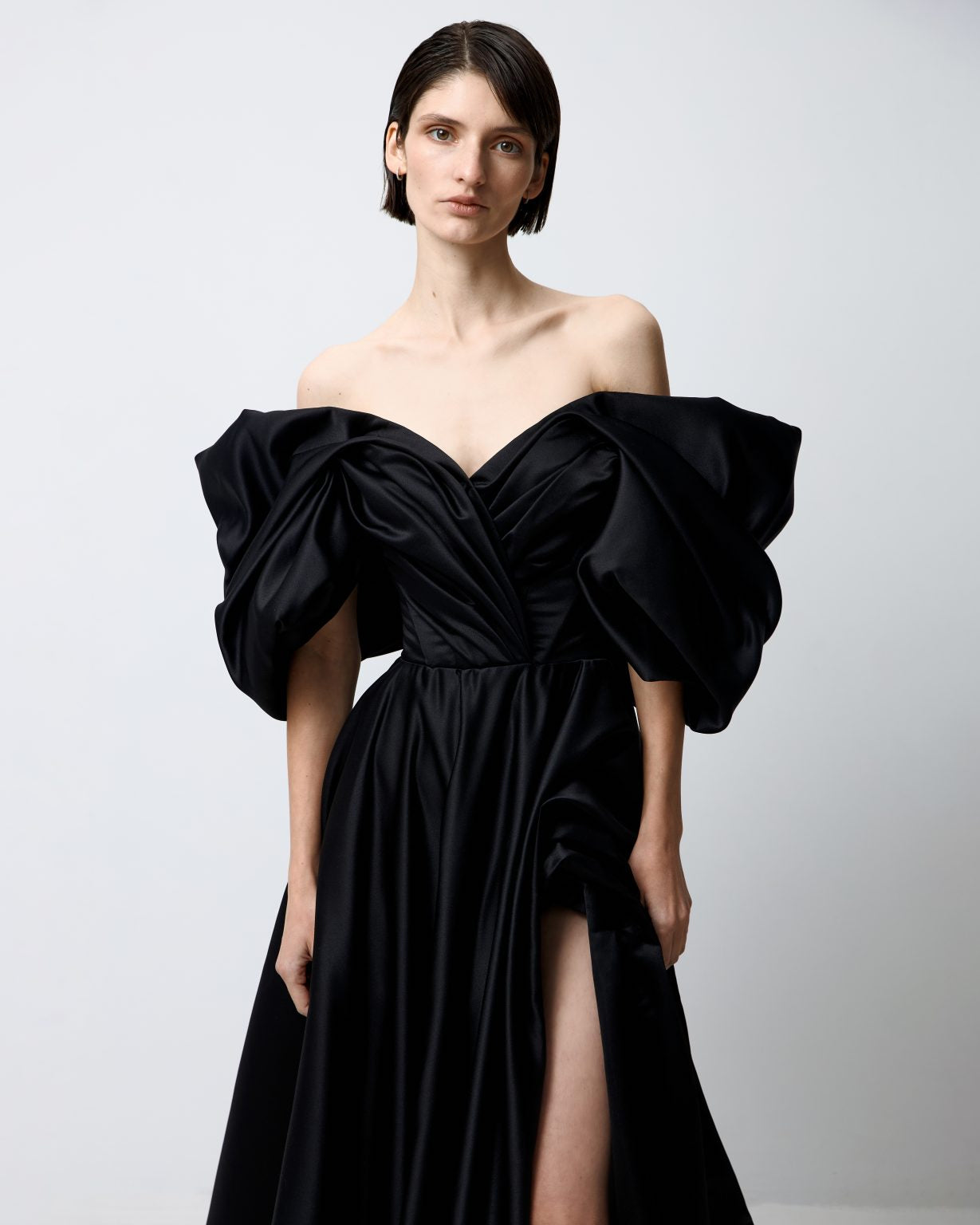 VOLUME SCULPTED DRESS