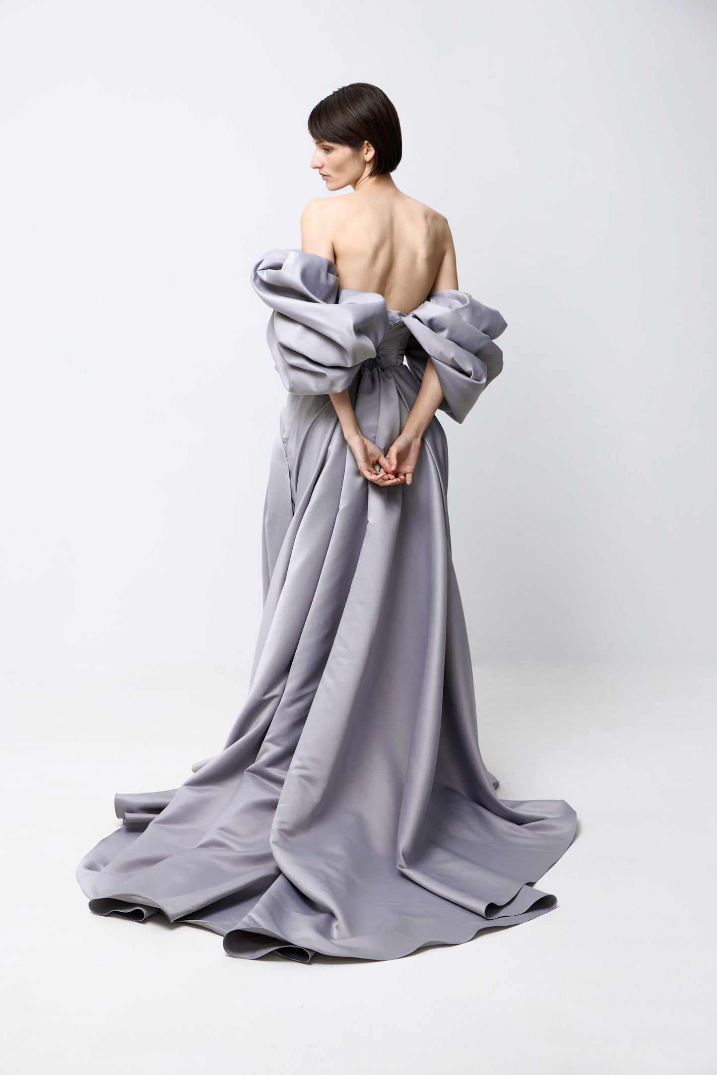VOLUME SCULPTED DRESS