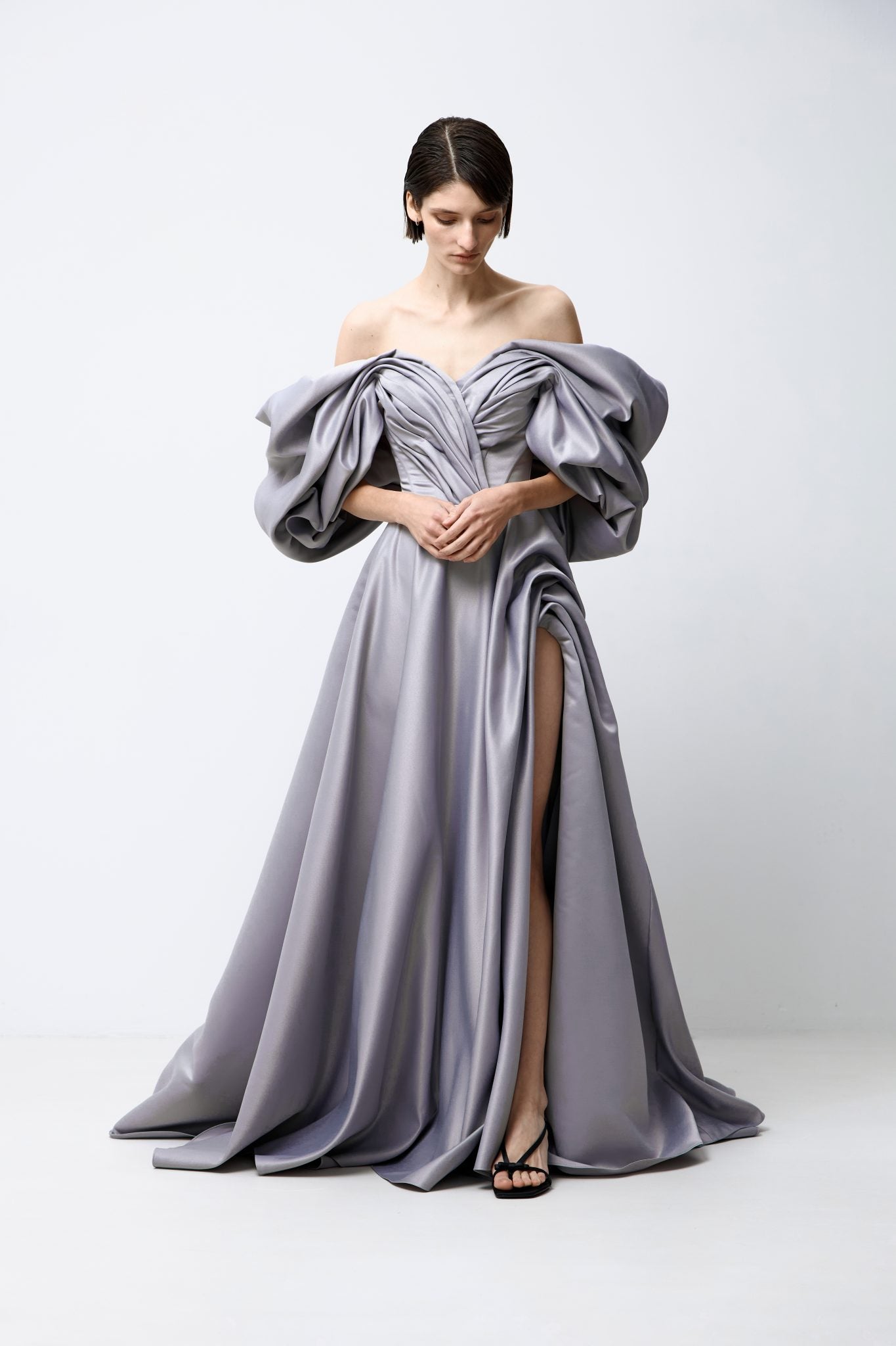 VOLUME SCULPTED DRESS