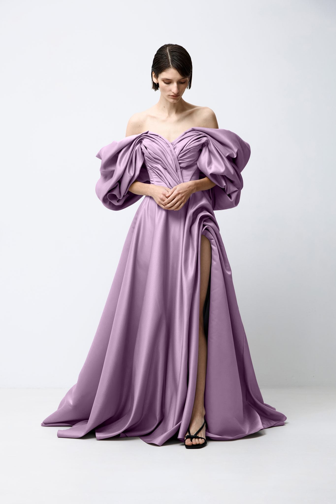 VOLUME SCULPTED DRESS