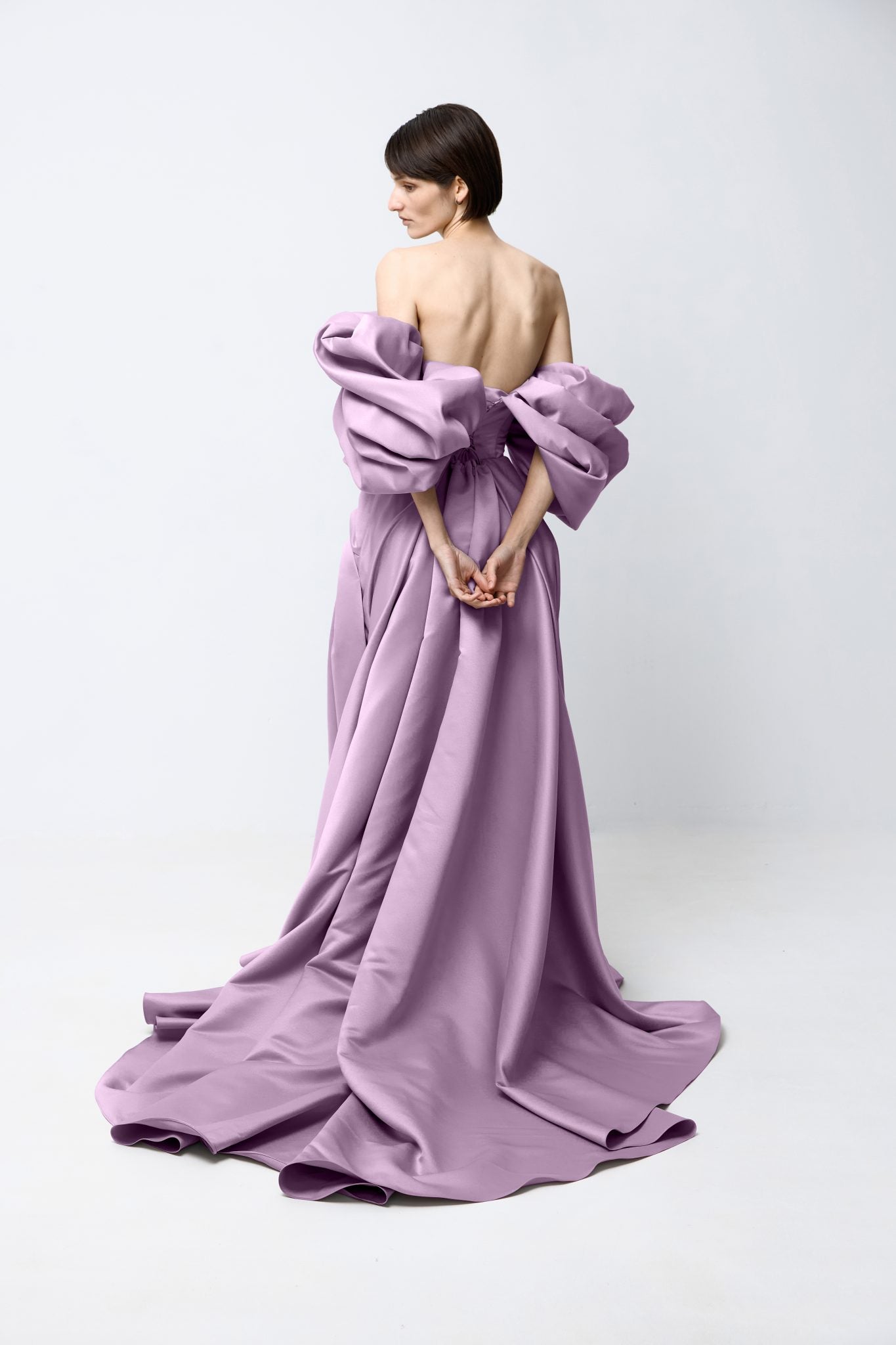 VOLUME SCULPTED DRESS
