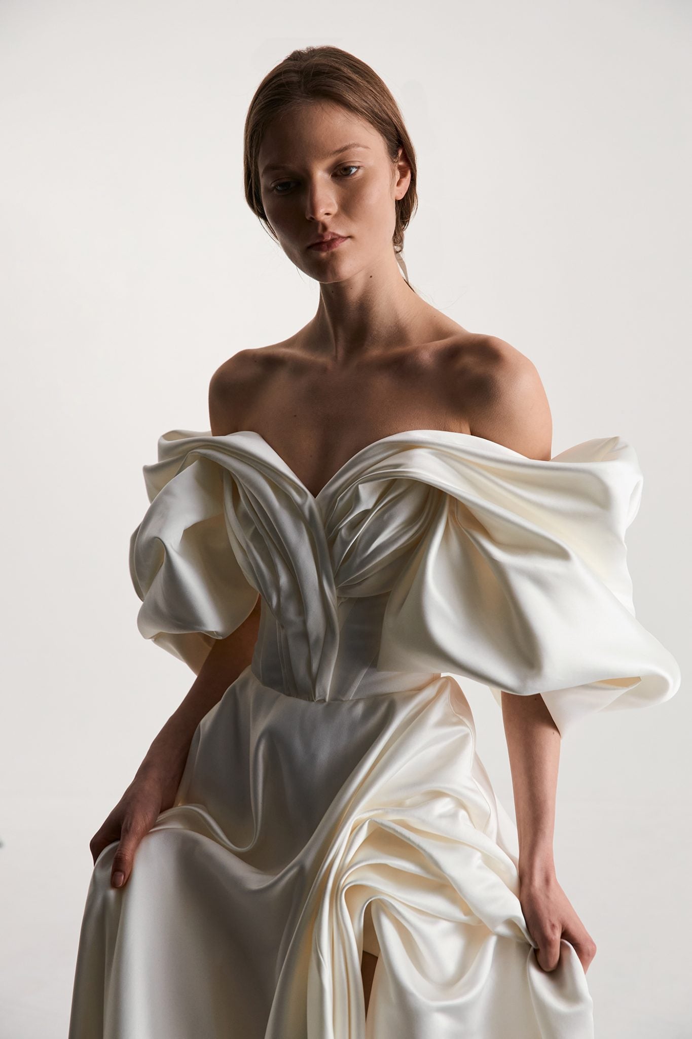 VOLUME SCULPTED DRESS