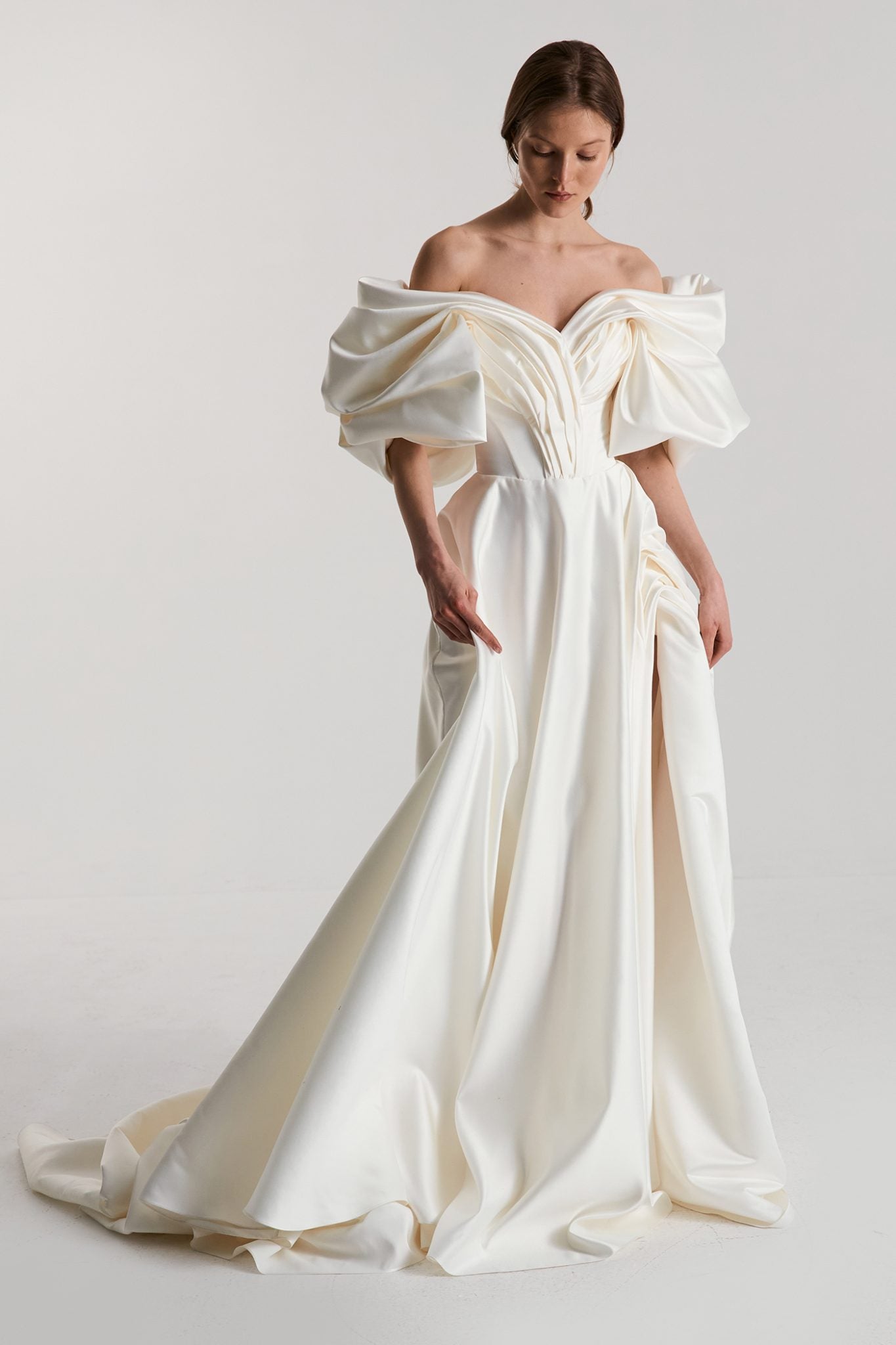 VOLUME SCULPTED DRESS