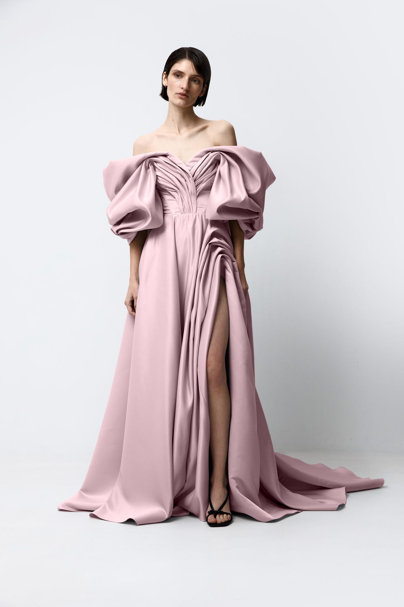 VOLUME SCULPTED DRESS