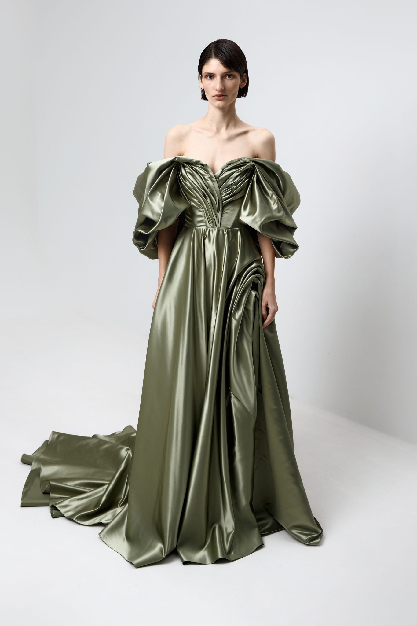 VOLUME SCULPTED DRESS