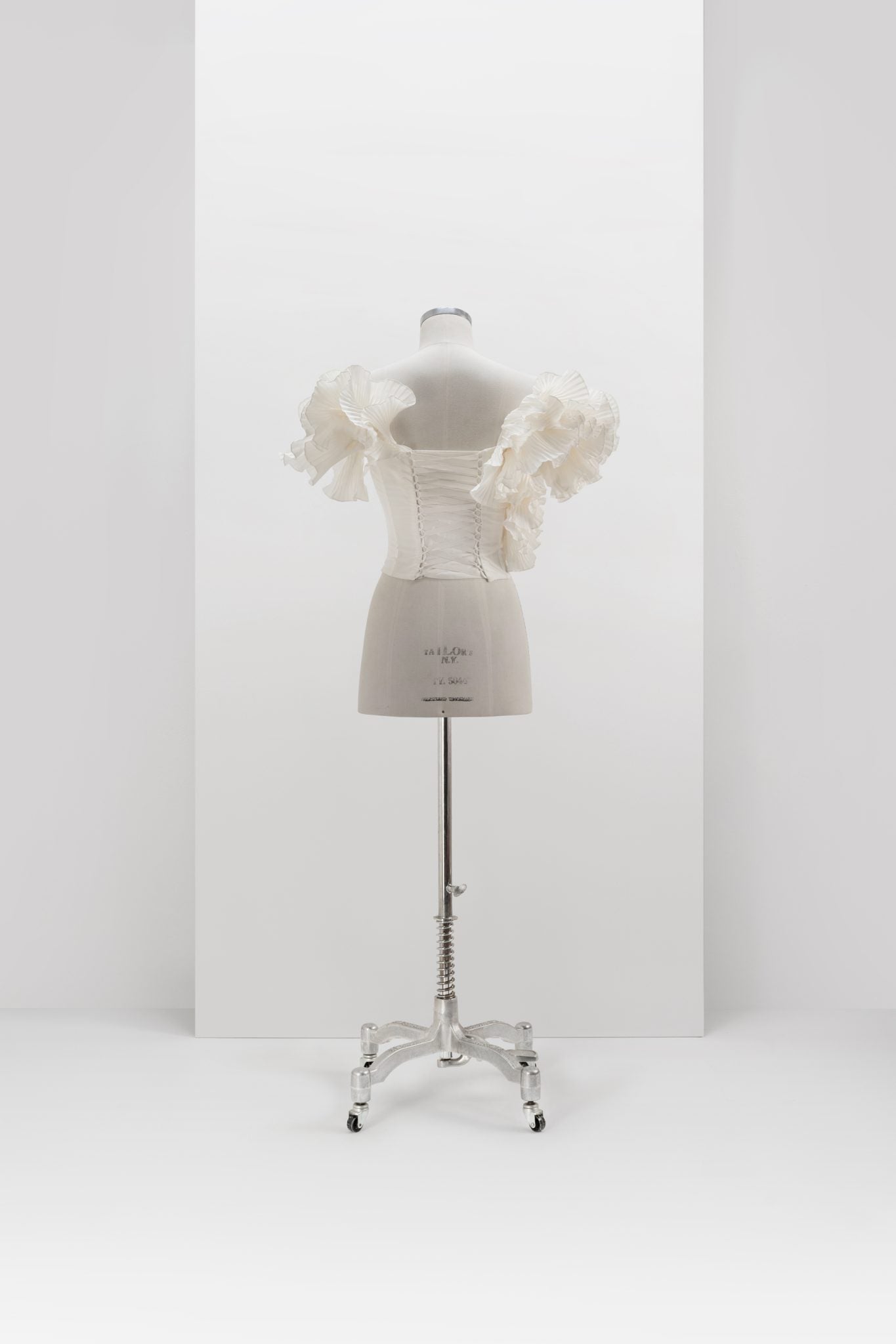 Plissé corset