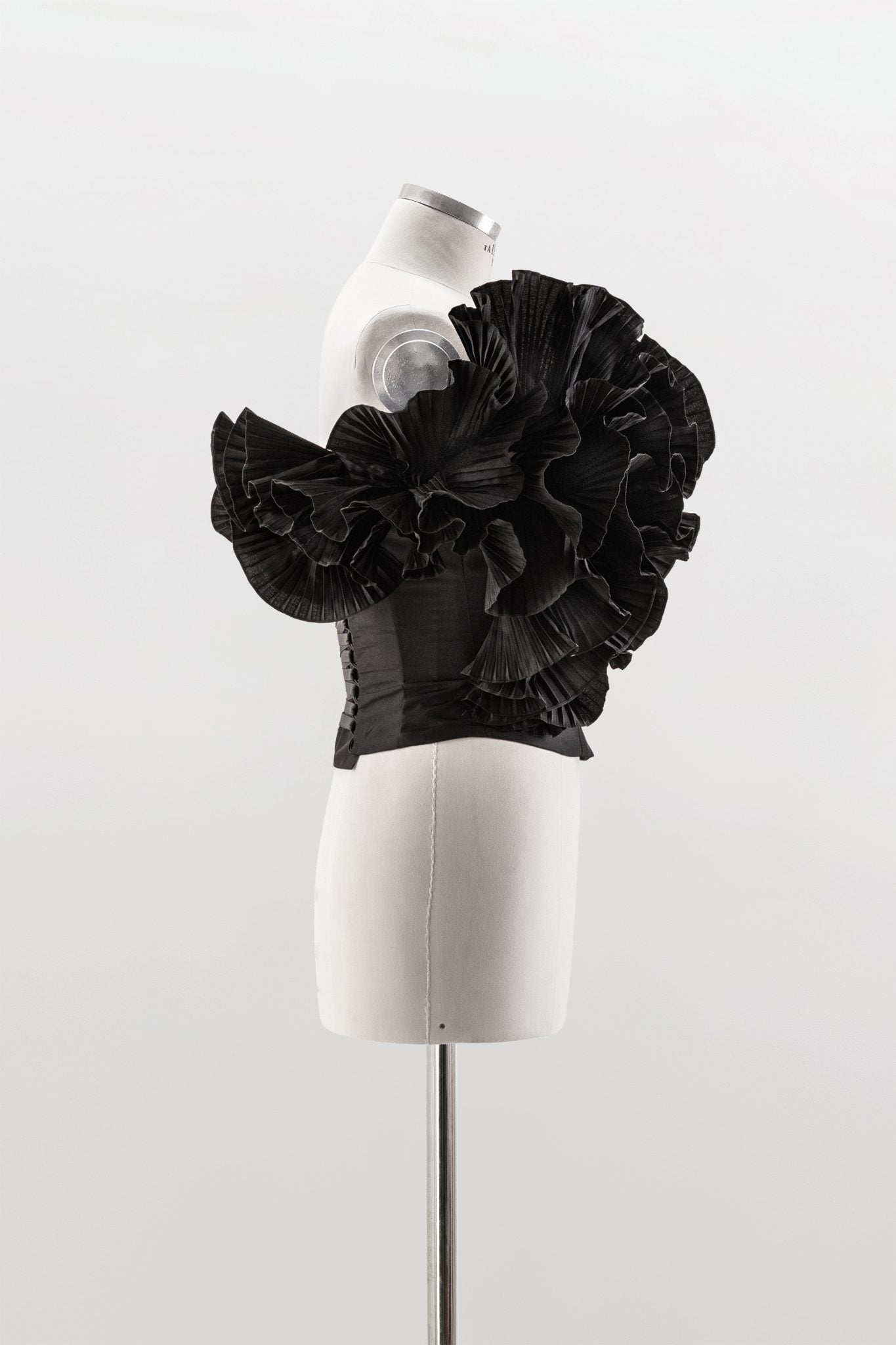 Plissé corset