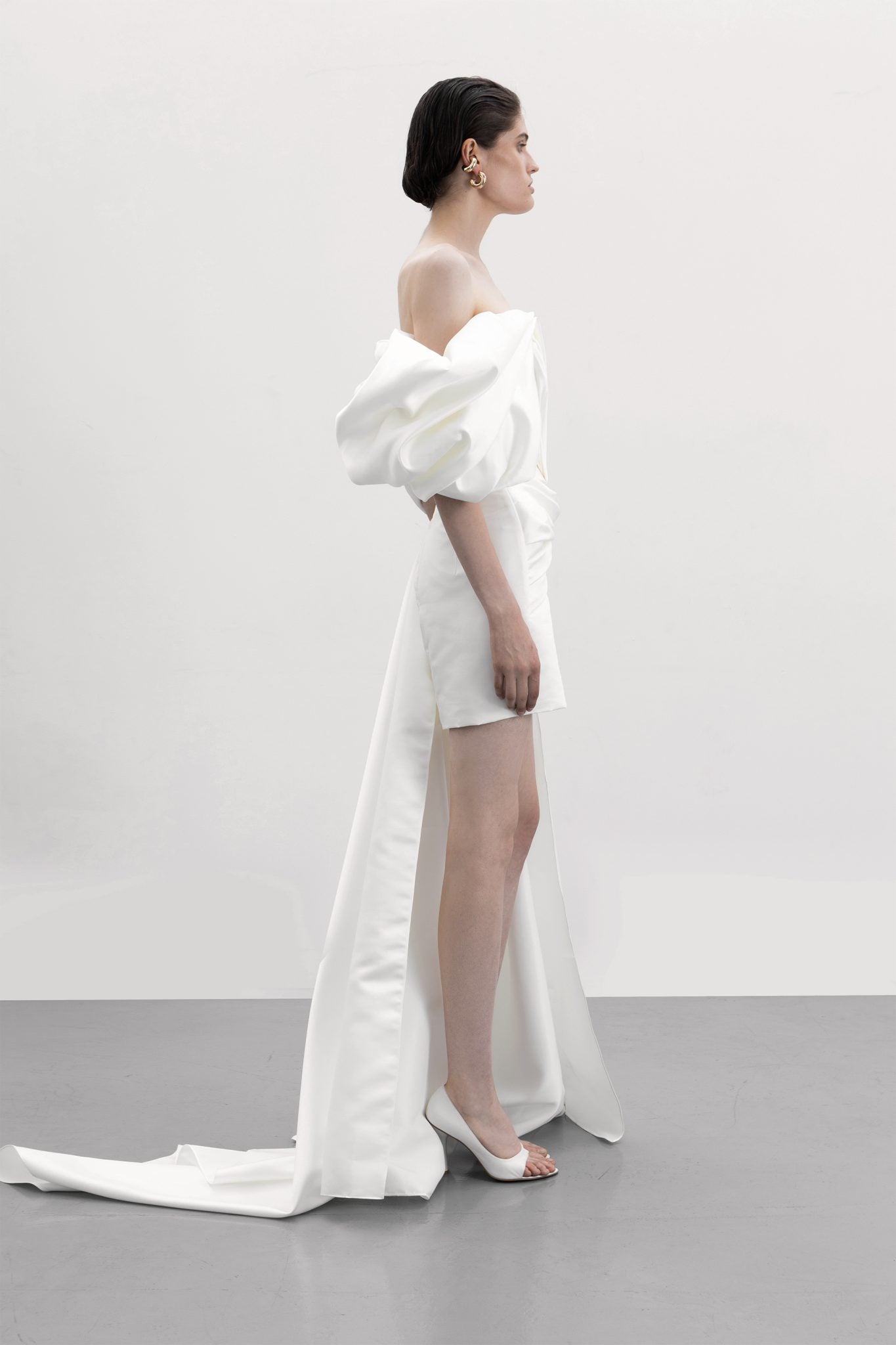 Skirt with draping