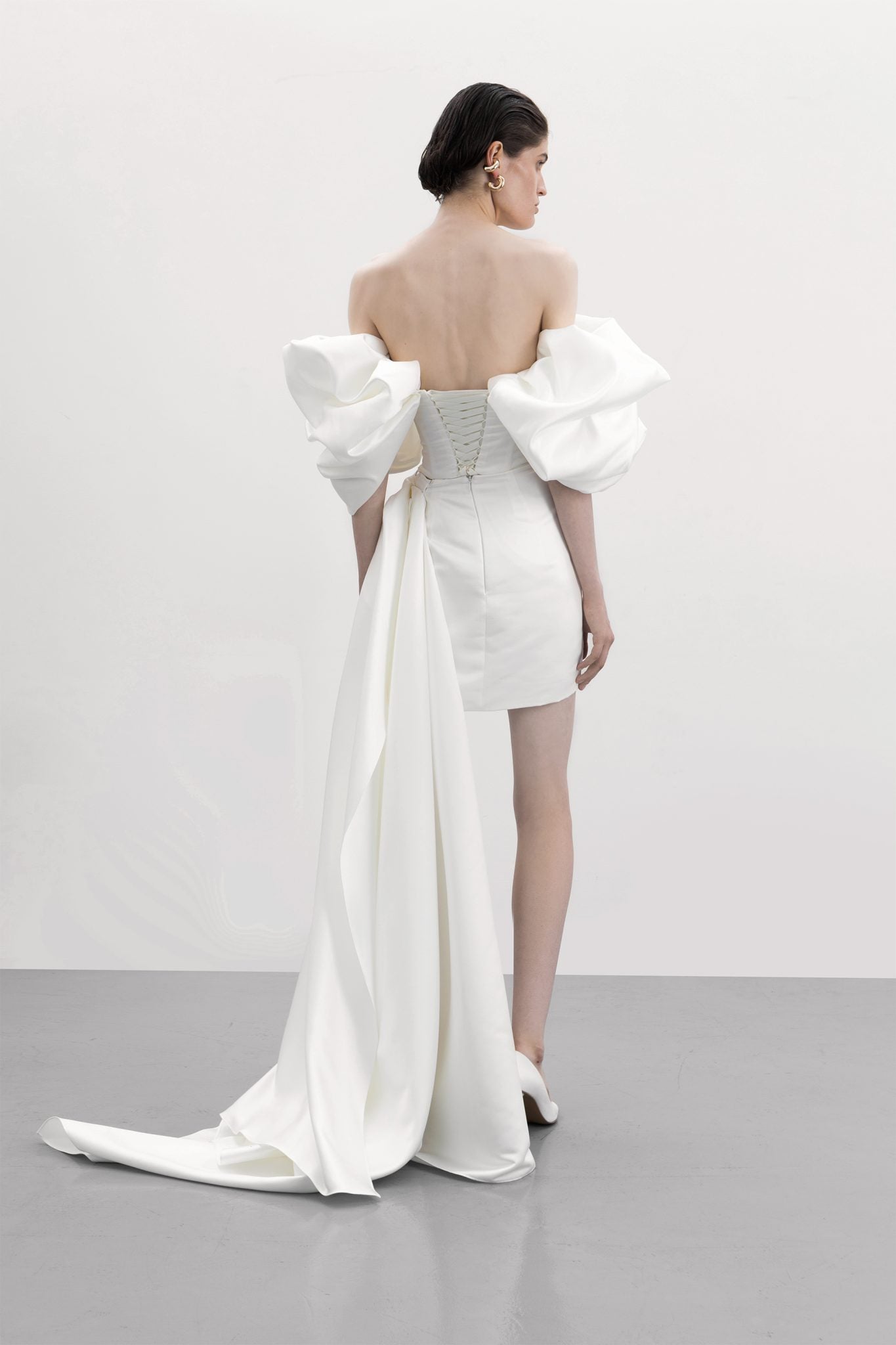Skirt with draping