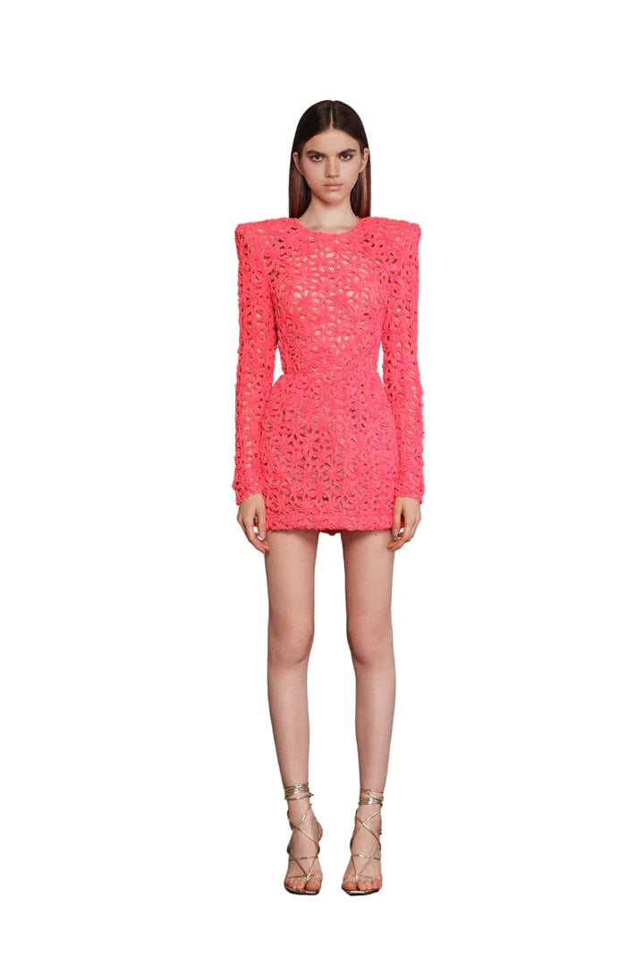CASEY FUSCHIA MINI DRESS