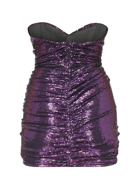 BUSTIER MINI DRESS