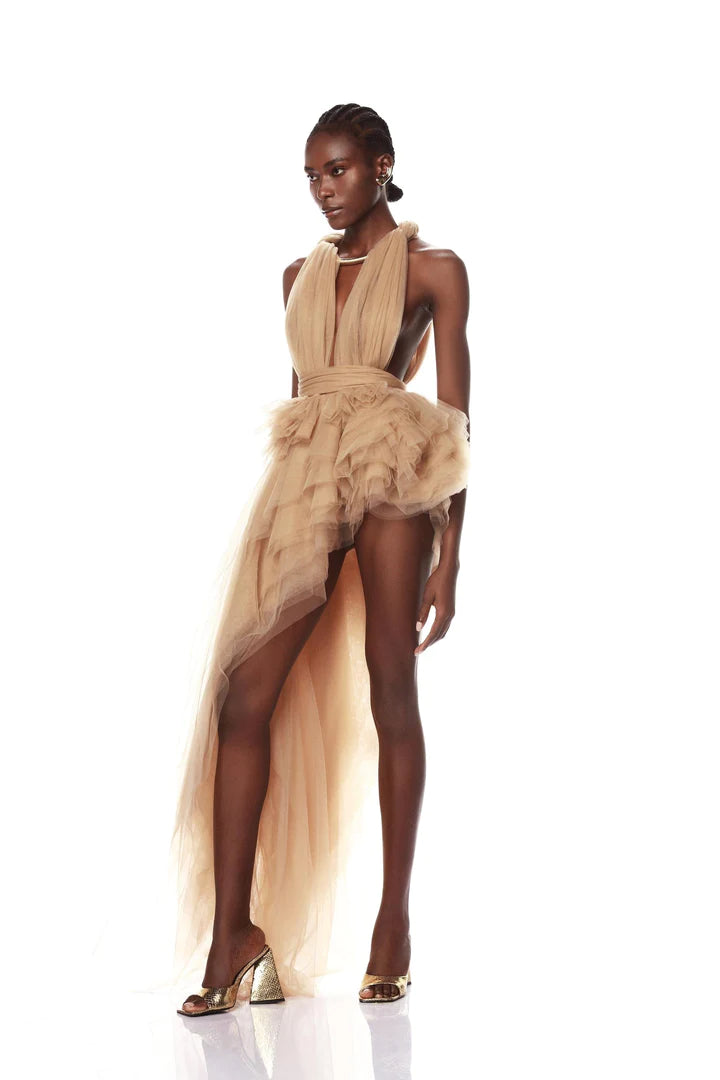 TARAJI CREAM GOWN