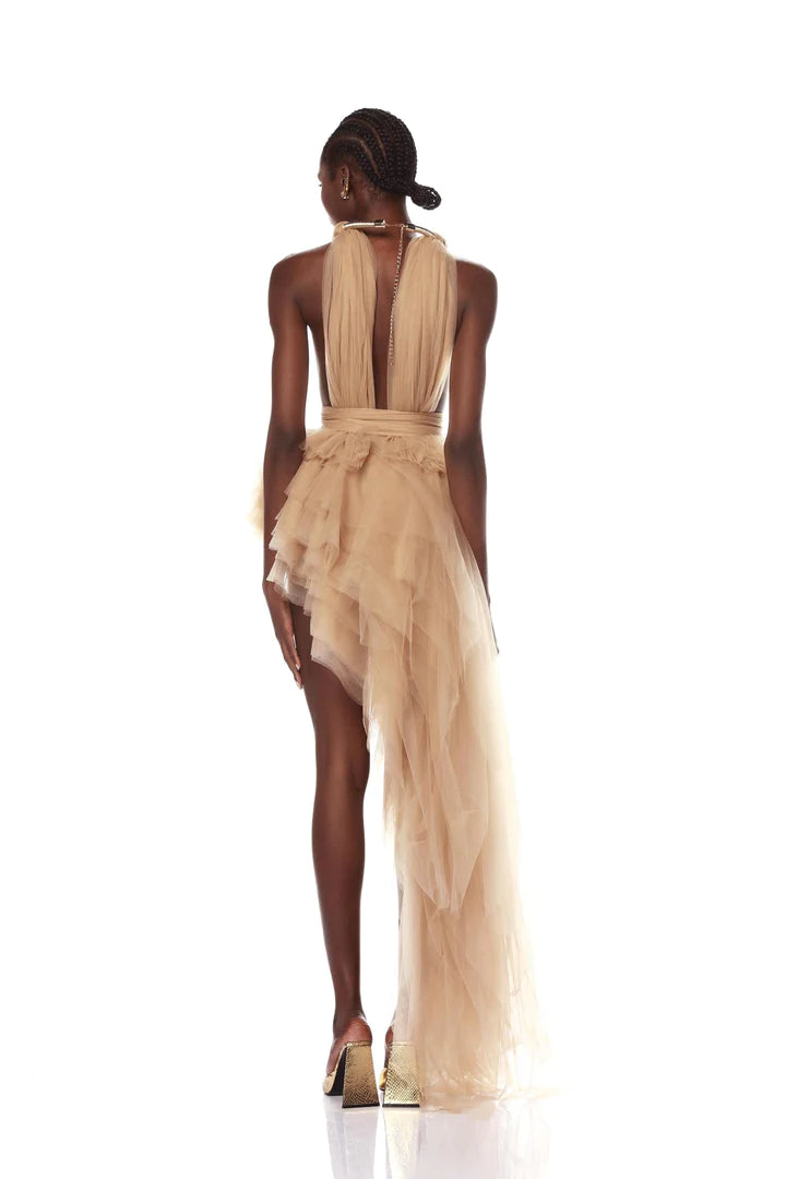 TARAJI CREAM GOWN