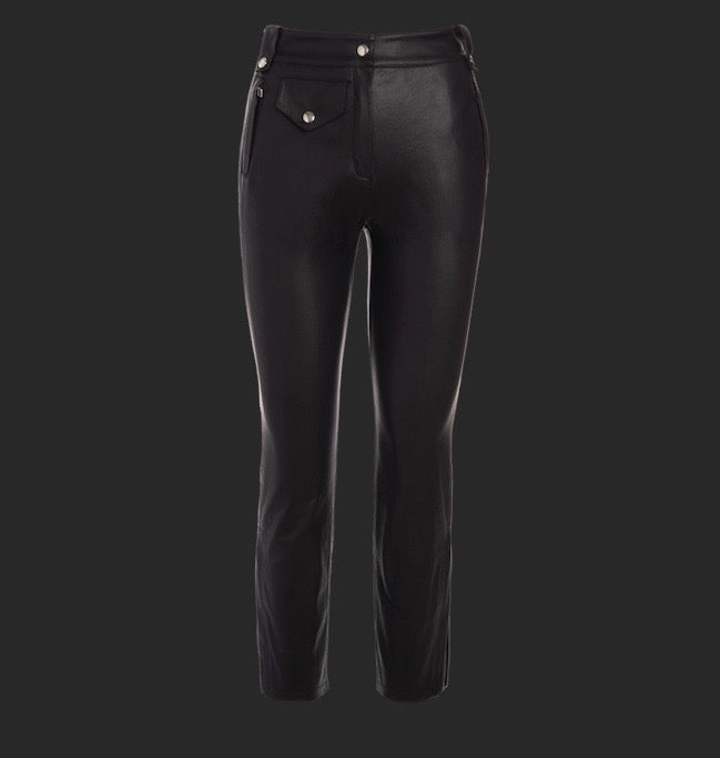 WAX DENIM PANTS