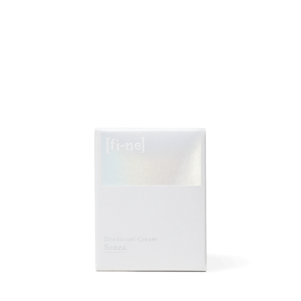 SENZA DEODORANT CREAM, GLASS JAR