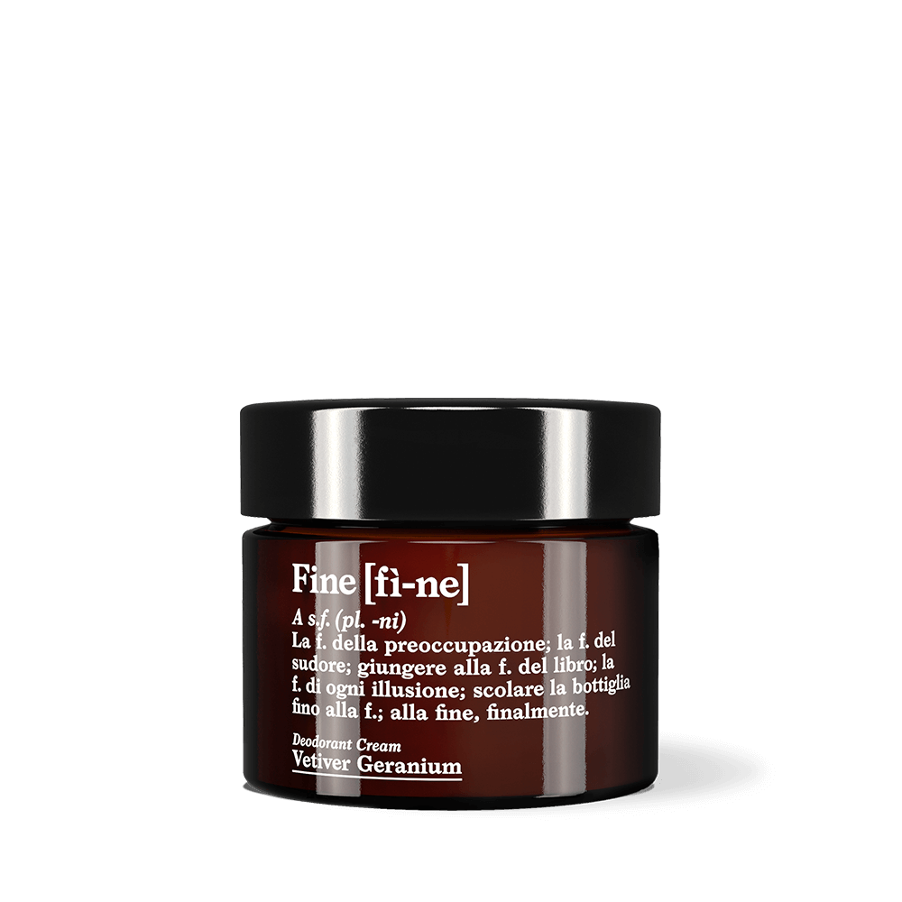 VETIVER GERANIUM DEODORNAT CREAM, GLASS JAR