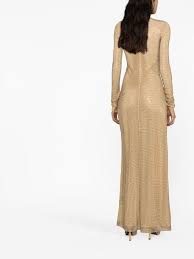 MOCKNECK COLUMN GOWN