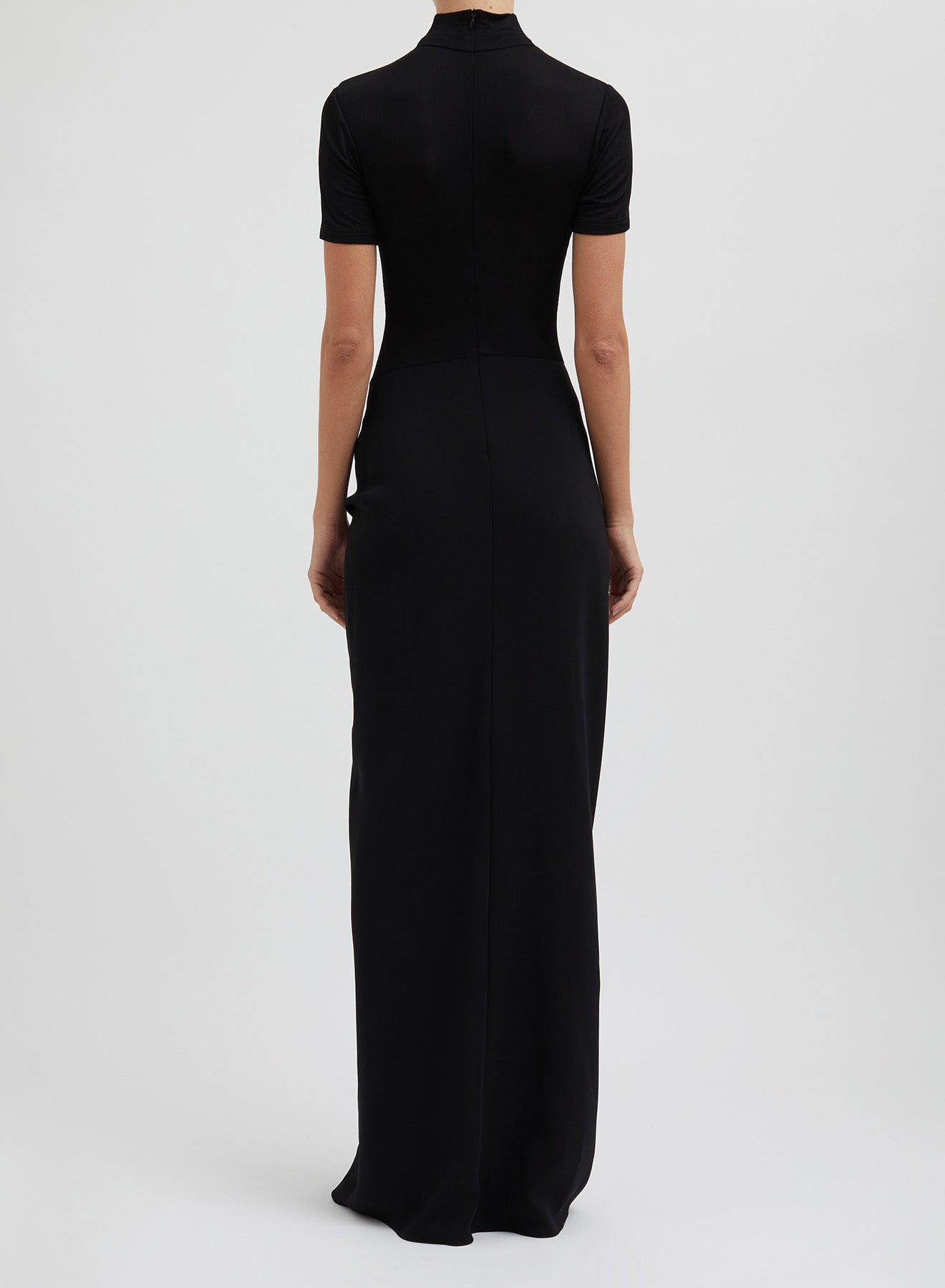 FUSION RUCHED TEE GOWN