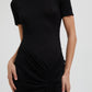 FUSION RUCHED TEE GOWN