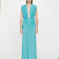 RIPPLE DRAPE GOWN