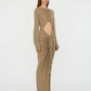 BATEAU DRAPE DISCONNECT DRESS