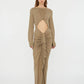 BATEAU DRAPE DISCONNECT DRESS