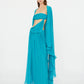 GYRE SUSPENDED STREAM JERSEY DRESS