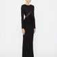 ENDREY DISCONNECT BACK COLUMN DRESS