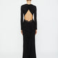 ENDREY DISCONNECT BACK COLUMN DRESS