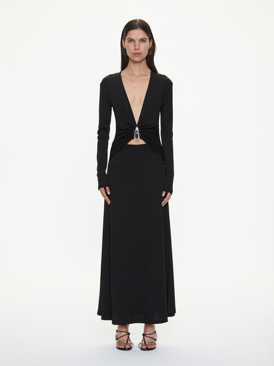 CRYSTAL PENDANT L/S
DRESS