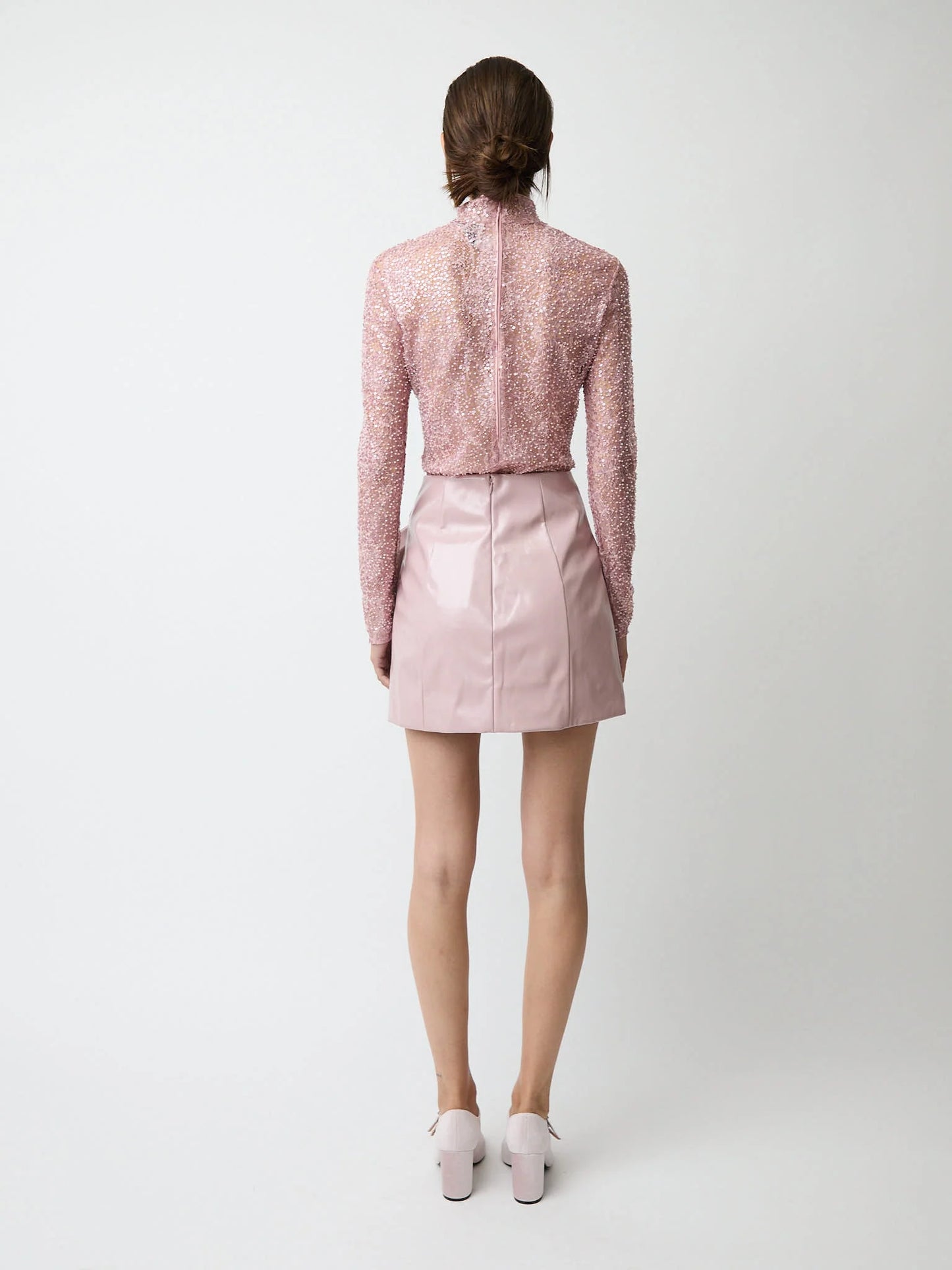 THE LIVA SKIRT IN MAUVE ROSE