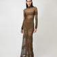 THE JOSEPHINE GOWN IN ULTRA FINE POINTELLE KNIT
