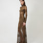 THE JOSEPHINE GOWN IN ULTRA FINE POINTELLE KNIT