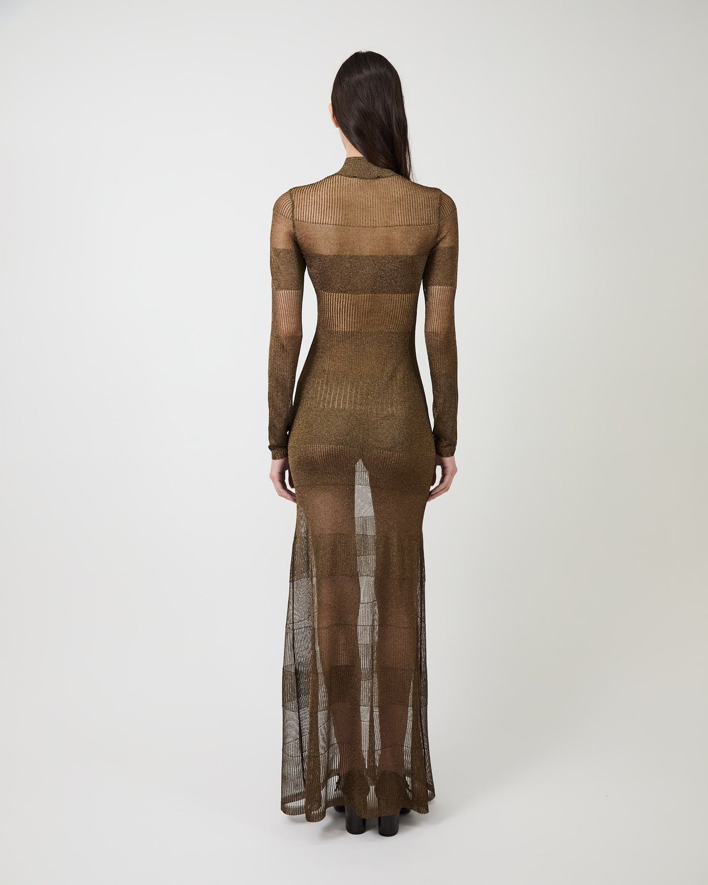 THE JOSEPHINE GOWN IN ULTRA FINE POINTELLE KNIT