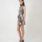THE AKSEL SKIRT IN GUNMETAL
