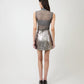 THE AKSEL SKIRT IN GUNMETAL
