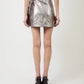 THE AKSEL SKIRT IN GUNMETAL