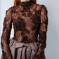 THE JETTE COCKTAIL DRESS IN BROWN